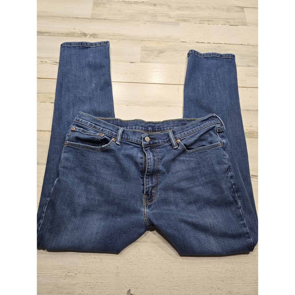 Levis 511 Slim Fit Jeans Mens 38x32 Blue Medium Wash Stretch Denim Pants